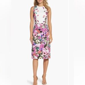 Maggy London Floral Dress